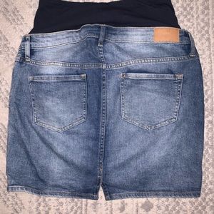Maternity Denim Skirt